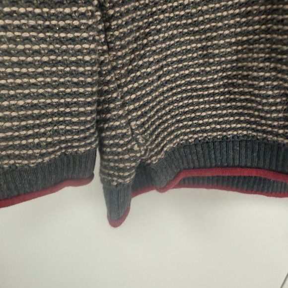 Carbon2Cobalt 1/4‎ Zip Pullover Hooded Knit Sweater Casual XL - Picture 5 of 7